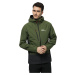 TMAVOZELENÁ PÁNSKA HARDSHELLOVÁ BUNDA JACK WOLFSKIN EAGLE PEAK 2L JKT M 1112993-4129