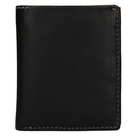 Pánska kožená peňaženka Lagen Patrik - čierna