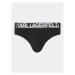 KARL LAGERFELD Súprava 3 kusov slipov Full Elastic Brief Set (3X) 235M2114 Čierna