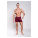 Men's boxer shorts Logan - burgundy