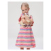Loap BESBARA Dievčenské šaty, ružová, veľkosť