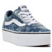 Dámska rekreačná obuv VANS WM Ward Platform (Denim Dots) moonlight blue white