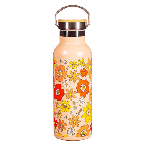 sass-belle Sass & Belle nerezová fľaša na vodu 70s Floral - 500ml