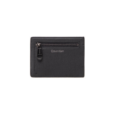 Calvin Klein Puzdro na kreditné karty Subtle Mono Id Cardholder K50K509618 Čierna