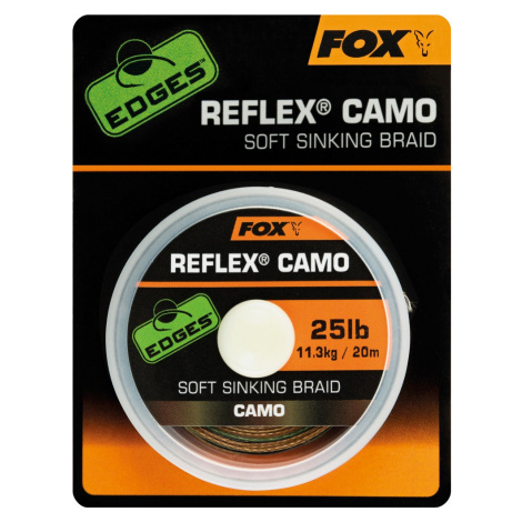 Fox náväzcová šnúrka reflex camo 20 m-priemer 25 lb / nosnosť 11,3 kg