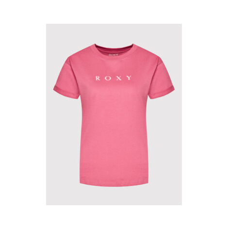Roxy Tričko Epic Afternoon ERJZT05385 Ružová Regular Fit