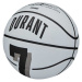Wilson NBA PLAYER ICON MINI BSKT DURANT Mini basketbalová lopta, biela, veľkosť