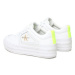 Calvin Klein Jeans Sneakersy Vulc Flatform Bold Fluo Contr YW0YW00904 Biela
