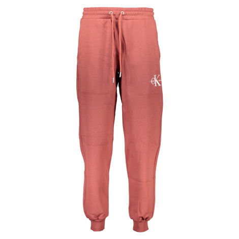 CALVIN KLEIN RED WOMEN'S TROUSERS