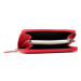 Lacoste Veľká dámska peňaženka L Zip Wallet NF2900PO Červená