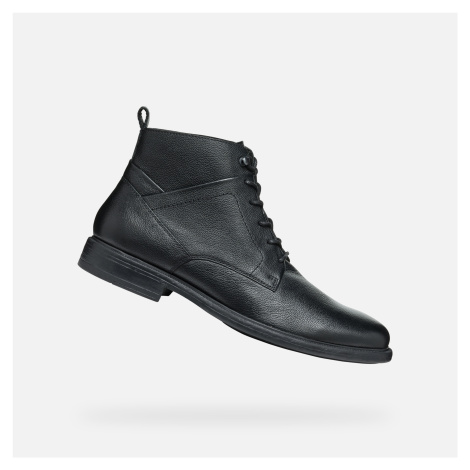 Geox Terence Men's Black Ankle Boots - Mens