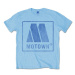 Motown tričko Vintage Logo Modrá
