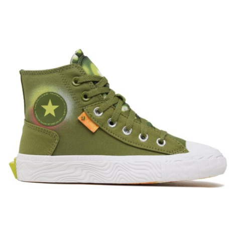 Converse Plátenky Chuck Taylor All Star Spray Paint A03474C Kaki