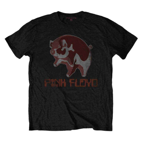 Pink Floyd Tričko Ethnic Pig Unisex Black