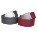 Colorful Canvas Belt with Buckle 2-Pack Bordeaux/Charcoal