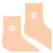 Trojštvrťové ponožky Kvet
