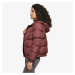 Bunda Urban Classics Ladies Hooded Puffer Jacket Wine