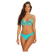 Dámske dvojdielne plavky Bora Bora 6 S940BR6-3 Green Patterned - Self