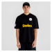 Men's T-Shirt New Era Wordmark Oversized NFL Pittsburgh Steelers, S