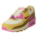 Nike Sportswear Nízke tenisky 'AIR MAX 90'  žltá / kaki / ružová / biela
