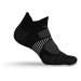 Bežecké ponožky 5 prstov RUN900 neviditeľné tenké čierne