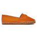 Tommy Hilfiger Espadrilky Th Satin Flat Espadrille FW0FW07881 Oranžová