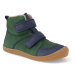 Barefoot zimné detské členkové topánky KOEL - Daro W Hydro Leather Green zelená