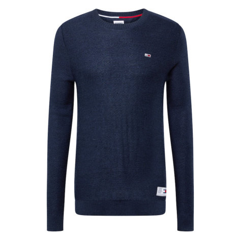 Tommy Jeans Sveter  námornícka modrá / modrá melírovaná / červená / biela Tommy Hilfiger