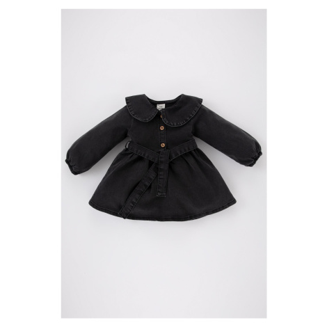 DEFACTO Baby Girl Long Sleeve Jean Dress