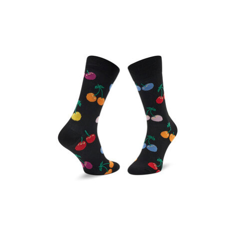 Happy Socks Ponožky Vysoké Unisex CHE01-9050 Čierna