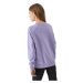 Dievčenská mikina 4F JUNIOR SWEATSHIRT-4FJWSS24TSWSF0920-52S-LIGHT VIOLET