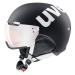 UVEX Hlmt 500 Visor Black/White Matt Lyžiarska prilba