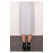 Grey midi skirt by BSL