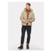 Jack&Jones Vatovaná bunda 12238849 Béžová Regular Fit