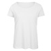 B&amp;C Dámske tričko TW056 White