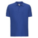 Men's Ultimate Russell Blue Cotton Polo Shirt