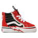 Vans Sneakersy Sk8-Hi Zip Bolt VN000BVKREB1 Červená