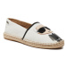 KARL LAGERFELD Espadrilky KL80111 Biela