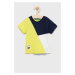 Detské bavlnené tričko United Colors of Benetton s nášivkou