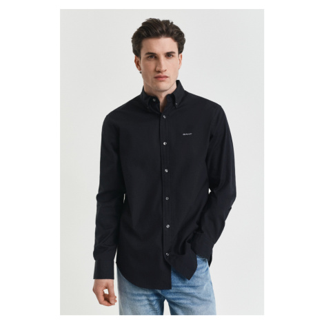 KOŠEĽA GANT REG PINPOINT OXFORD SHIRT BLACK