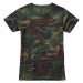 Women's T-shirt forest/camouflage