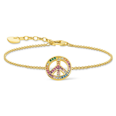 Thomas Sabo A2071-996-7 Peace Rainbow Ladies náramek