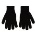 Karl Lagerfeld Prstové rukavice  čierna / biela