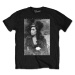 Amy Winehouse tričko Flower Portrait Čierna