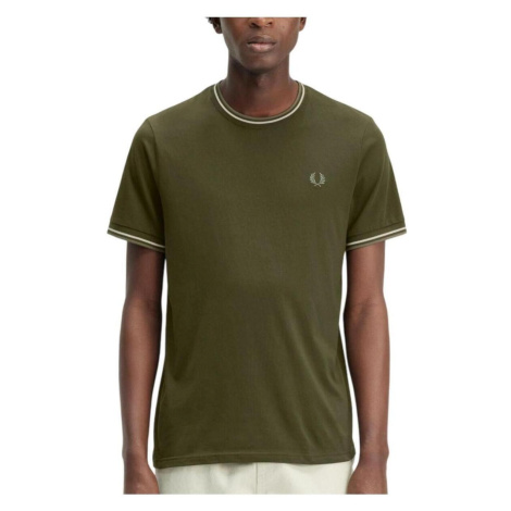 Fred Perry  -  Tričká s krátkym rukávom Zelená