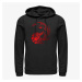 Queens Magic: The Gathering - Red Mana Symbol Unisex Hoodie Black