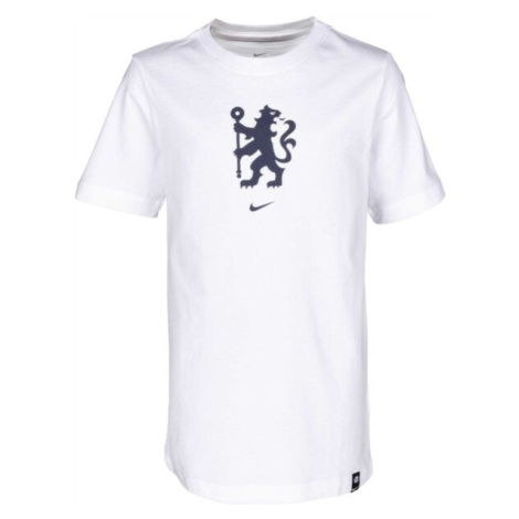 Nike CFC B NK VOICE TEE Chlapčenské tričko, biela, veľkosť