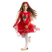 Denokids Tulle Girl Deer Red Christmas Tutu Dress