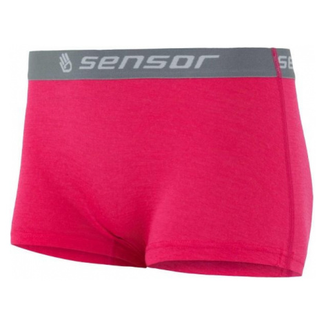 Sensor MERINO ACTIVE Dámske funkčné nohavičky, ružová, veľkosť