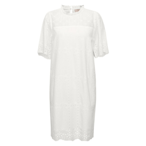 Cream Každodenné šaty Moccamia 10611191 Biela Regular Fit